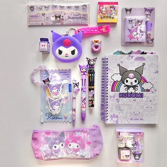 💜(KUR339) Kuromi Adorable 14-Piece Mega Mini Bundle! - Picture 12 of 12